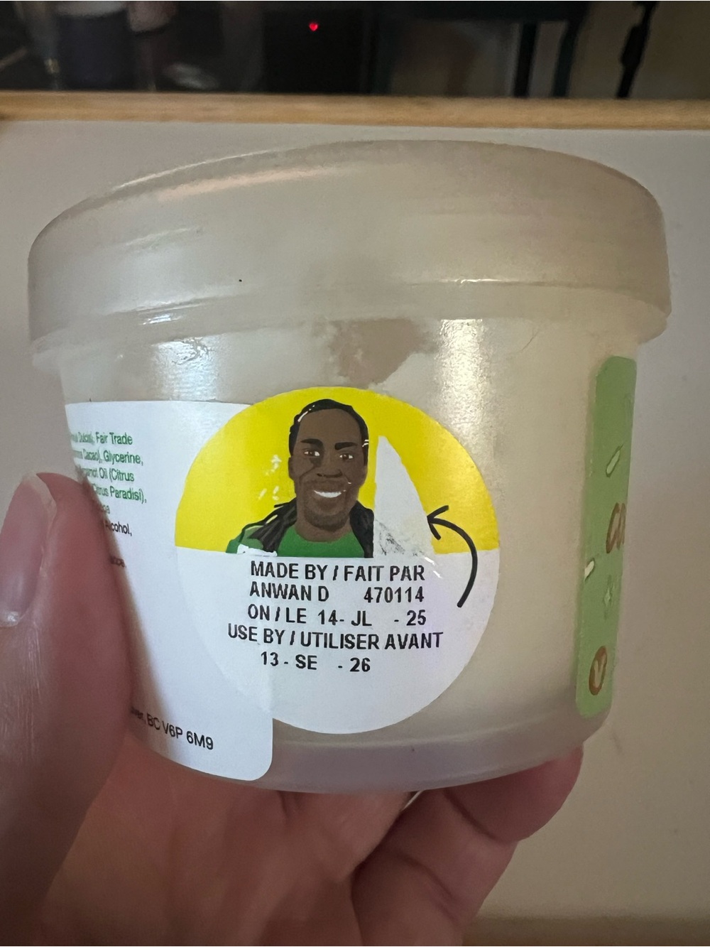 Lush Yuzu and Cocoa Sorbet Body Lotion - 3.5 oz BRAND NEW - Picture 5 of 6